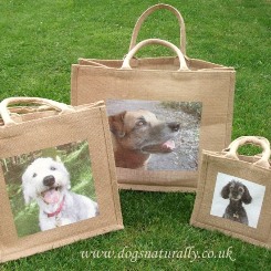 Personalised Dog Jute Bags