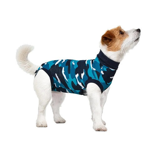 Suitical Dog Recovery Suit (Blue Camo) | Dogs Naturally