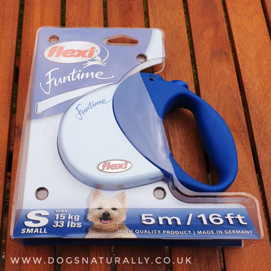 Flexi Lead Blue Funtime Small | Dogs Naturally